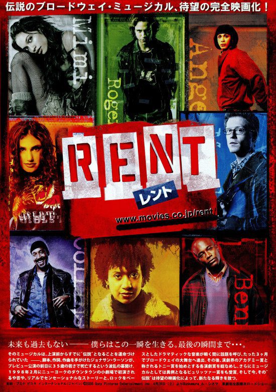 RENTのポスター