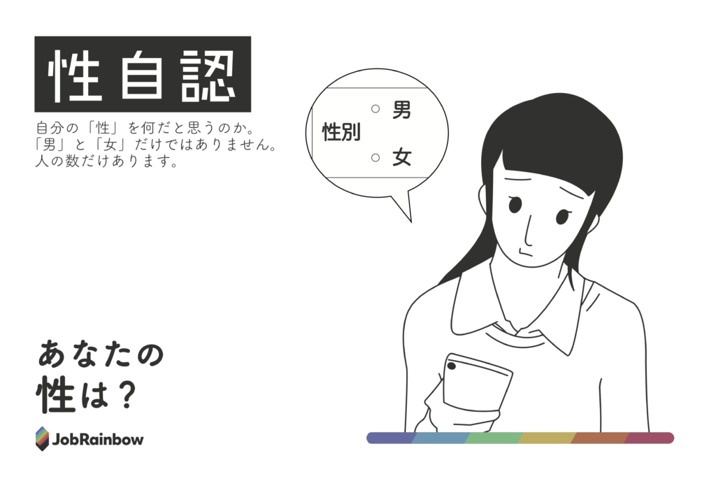 「性自認」と書かれている画像
